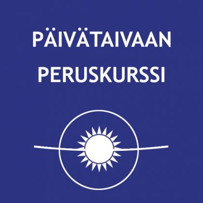 Päivätaivaan peruskurssi ke 15.–29.4.2026